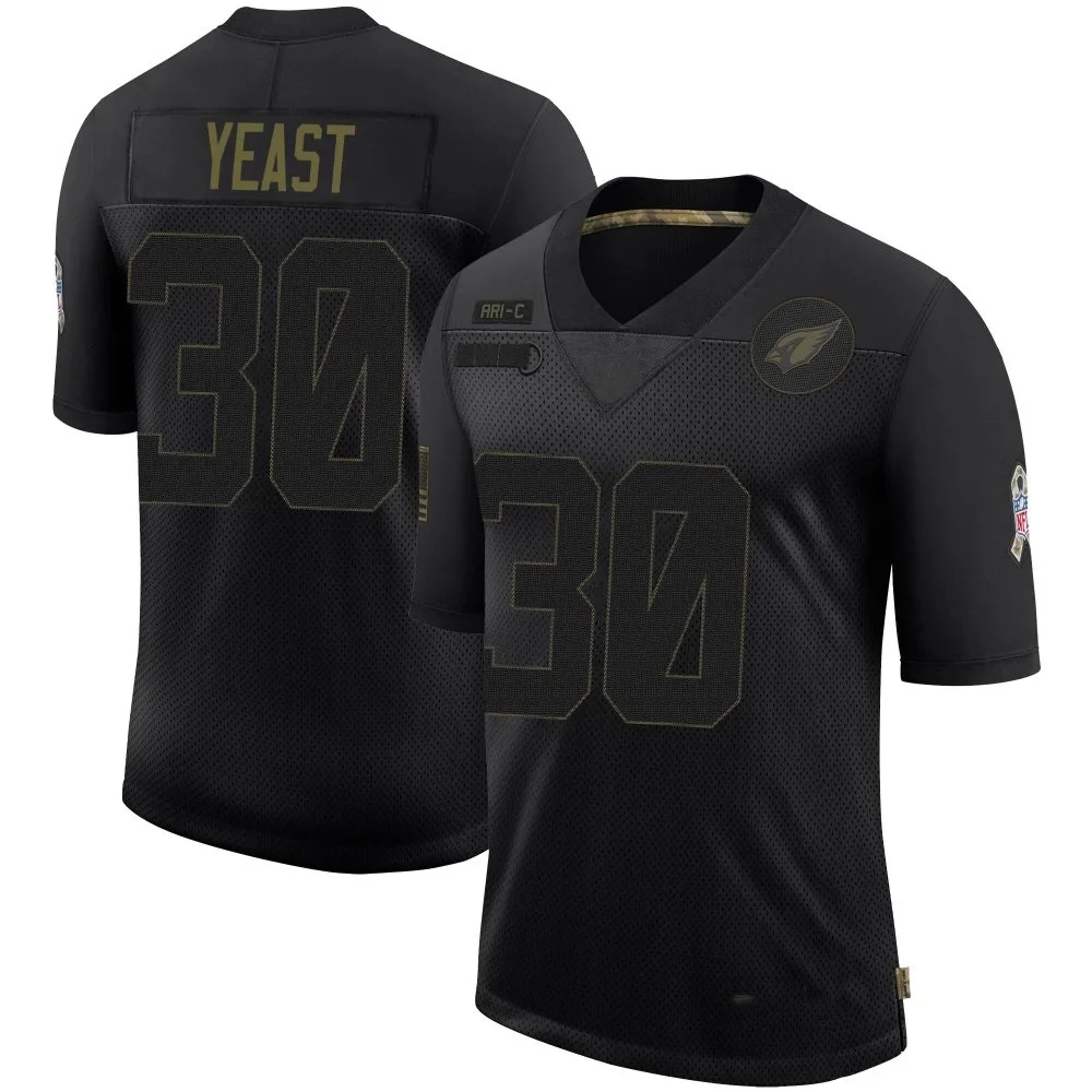 Youth Arizona Cardinals Russ Yeast Nike 2020 Salute To Service Limited Black Jersey Youth Arizona Cardinals Russ Yeast Nike 2020 Salute To Service Limited Black Jersey