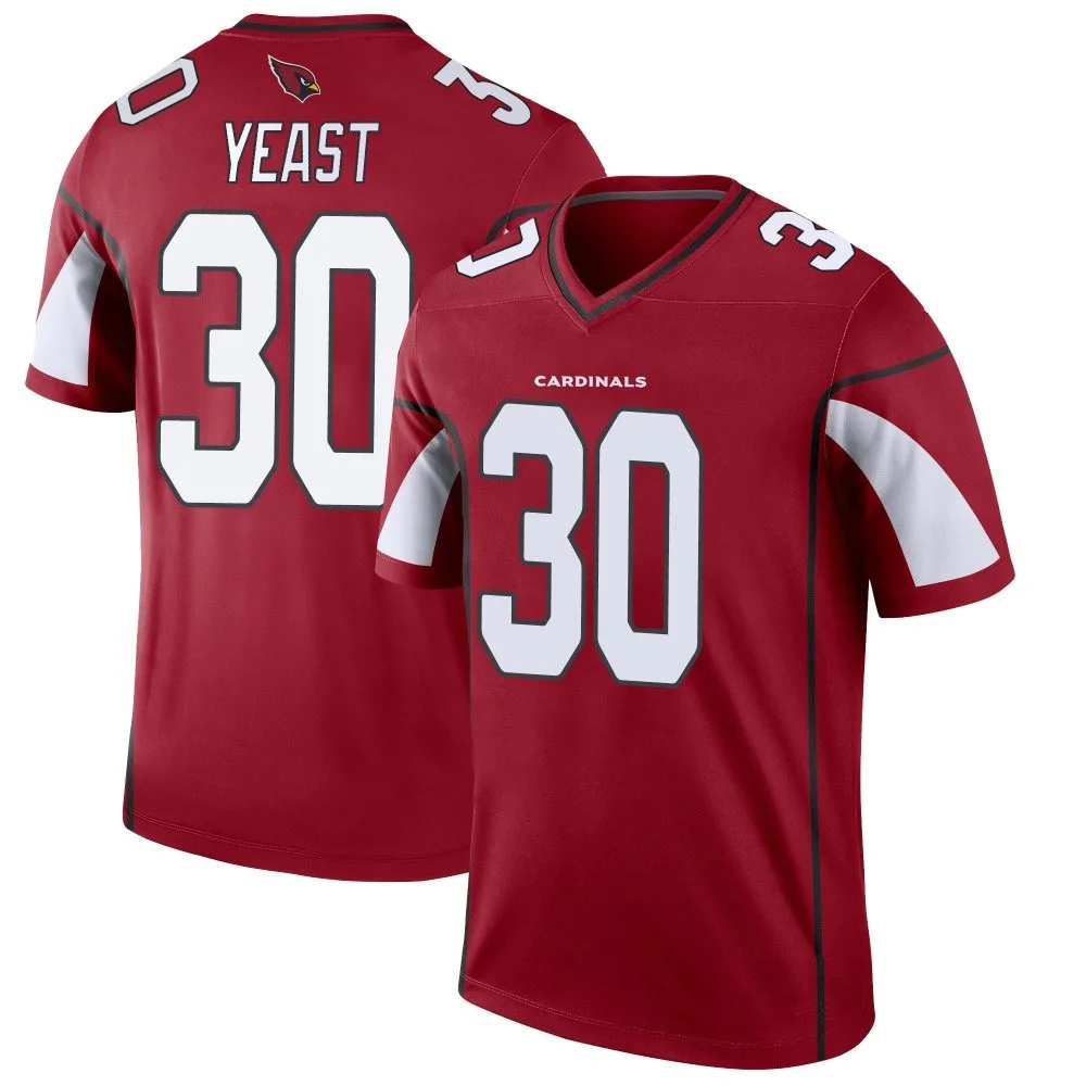 Youth Arizona Cardinals Russ Yeast Nike Cardinal Legend Jersey Youth Arizona Cardinals Russ Yeast Nike Cardinal Legend Jersey
