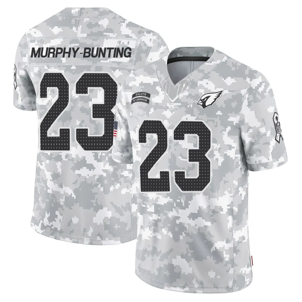 Men's Arizona Cardinals Sean Murphy-bunting Nike 2024 Salute To Service Limited Arctic Camo Jersey Men's Arizona Cardinals Sean Murphy-bunting Nike 2024 Salute To Service Limited Arctic Camo Jersey