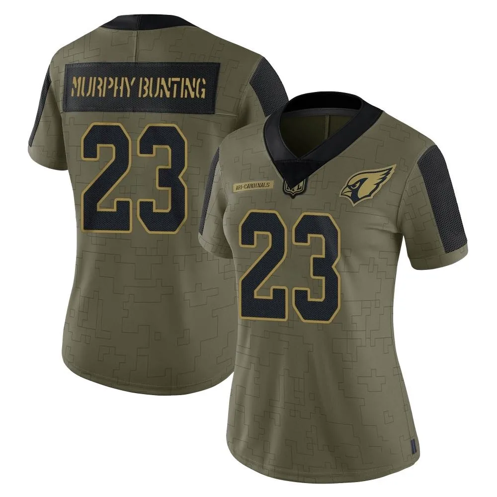 Women's Arizona Cardinals Sean Murphy-bunting Nike 2021 Salute To Service Limited Olive Jersey Women's Arizona Cardinals Sean Murphy-bunting Nike 2021 Salute To Service Limited Olive Jersey