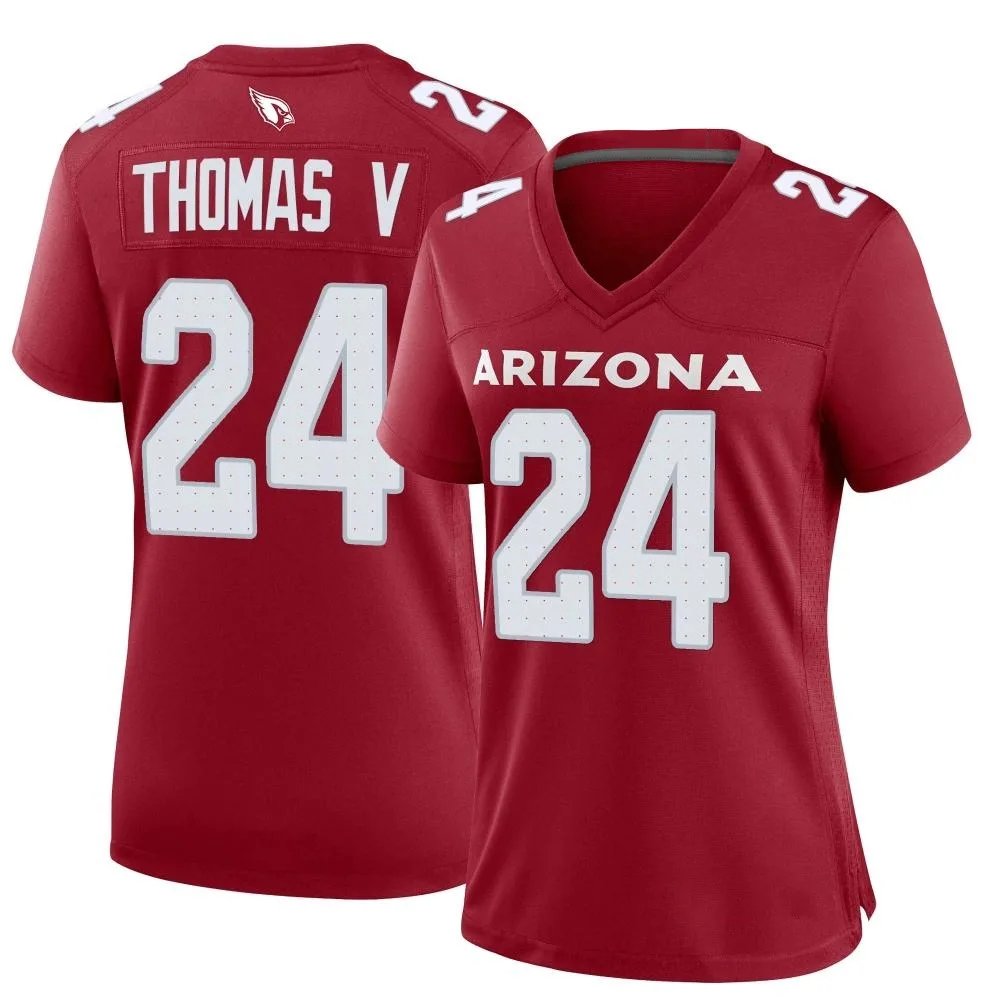 Women's Arizona Cardinals Starling Thomas V Nike Cardinal Game Jersey Women's Arizona Cardinals Starling Thomas V Nike Cardinal Game Jersey