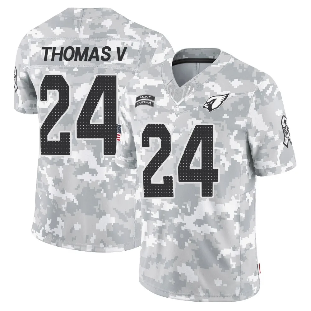 Youth Arizona Cardinals Starling Thomas V Nike 2024 Salute To Service Limited Arctic Camo Jersey Youth Arizona Cardinals Starling Thomas V Nike 2024 Salute To Service Limited Arctic Camo Jersey