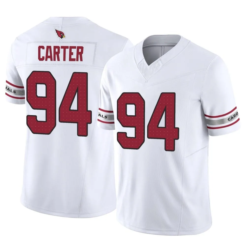 Men's Arizona Cardinals T.j. Carter Nike Vapor F.U.S.E. Limited White Jersey Men's Arizona Cardinals T.j. Carter Nike Vapor F.U.S.E. Limited White Jersey