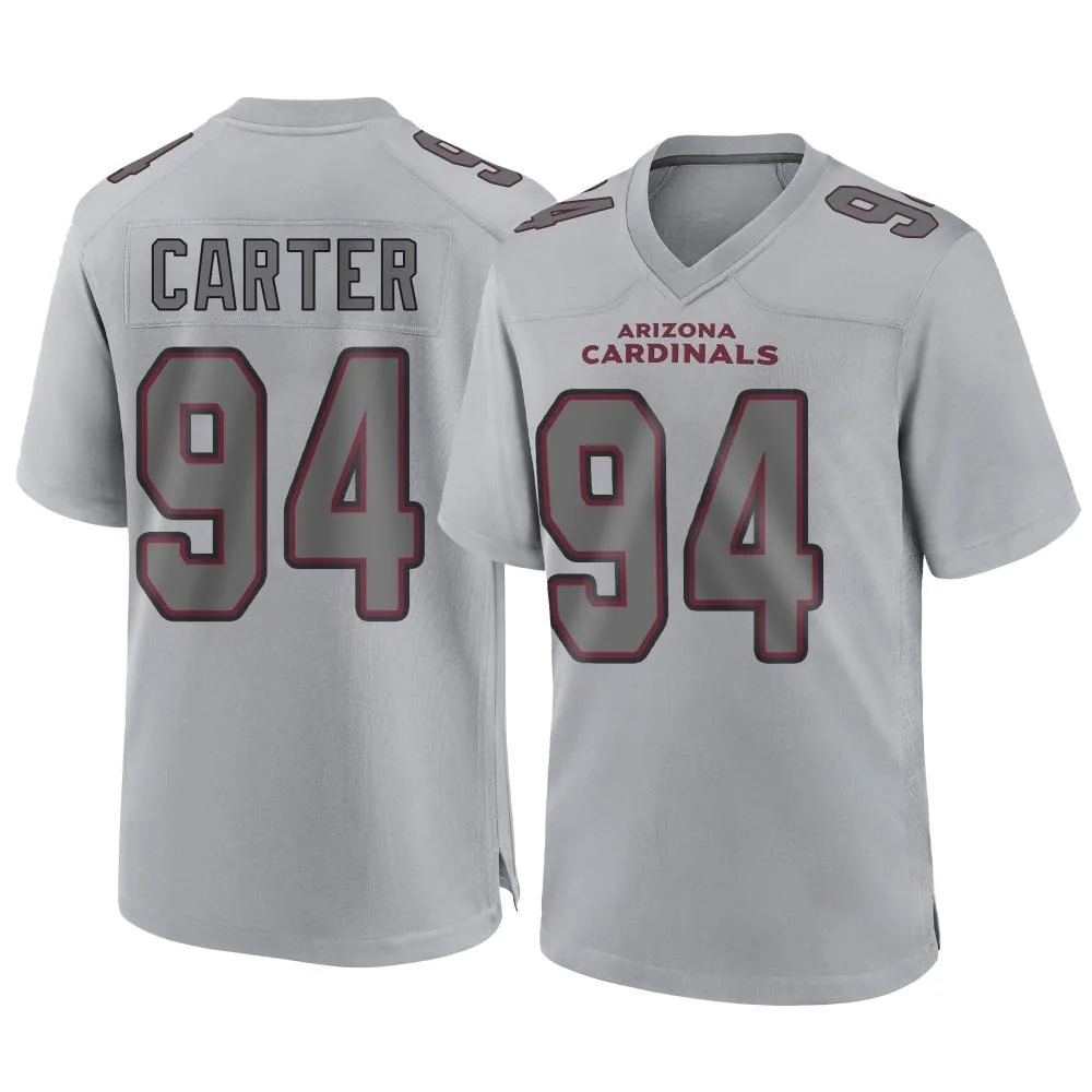 Youth Arizona Cardinals T.j. Carter Nike Atmosphere Fashion Game Gray Jersey Youth Arizona Cardinals T.j. Carter Nike Atmosphere Fashion Game Gray Jersey