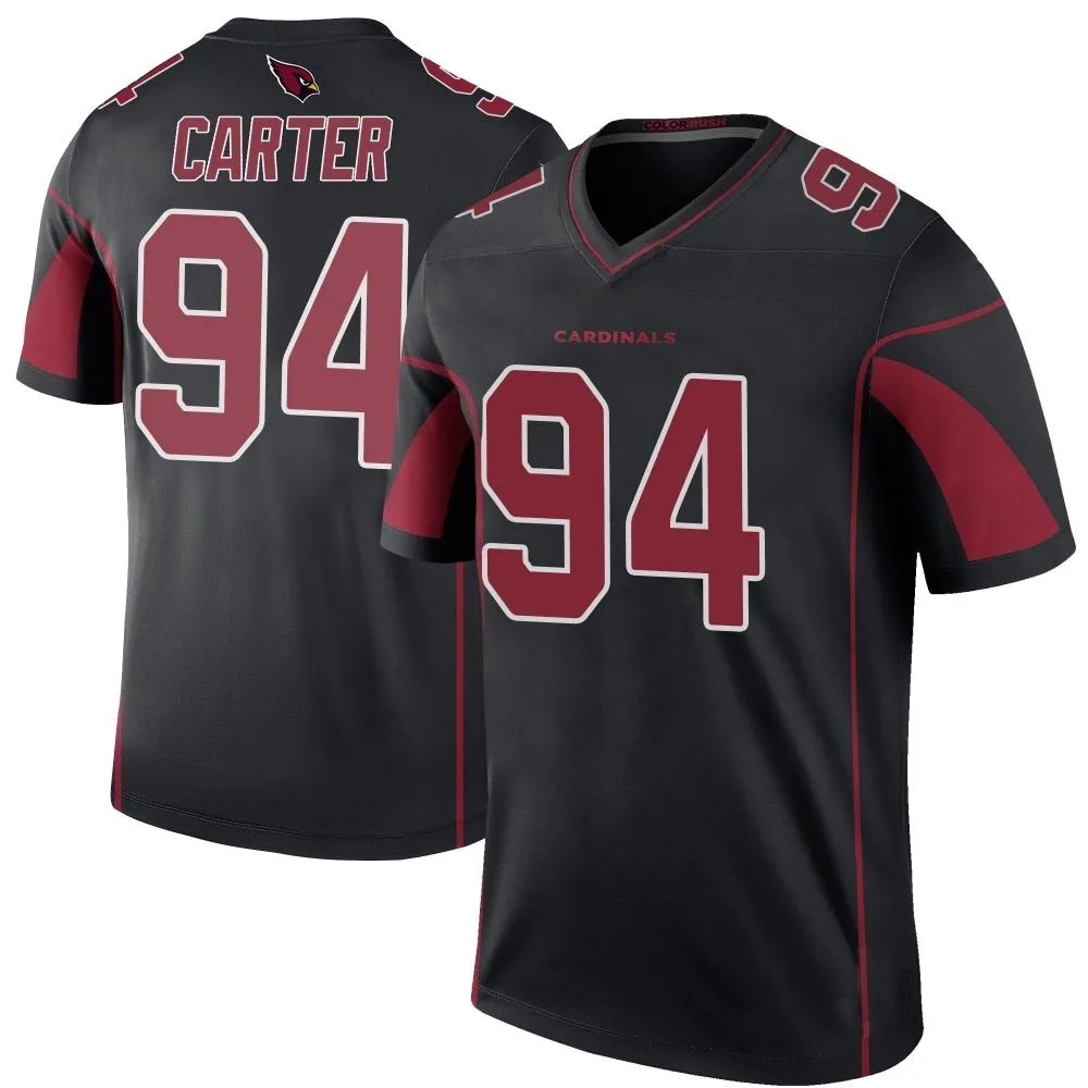 Youth Arizona Cardinals T.j. Carter Nike Color Rush Legend Black Jersey Youth Arizona Cardinals T.j. Carter Nike Color Rush Legend Black Jersey