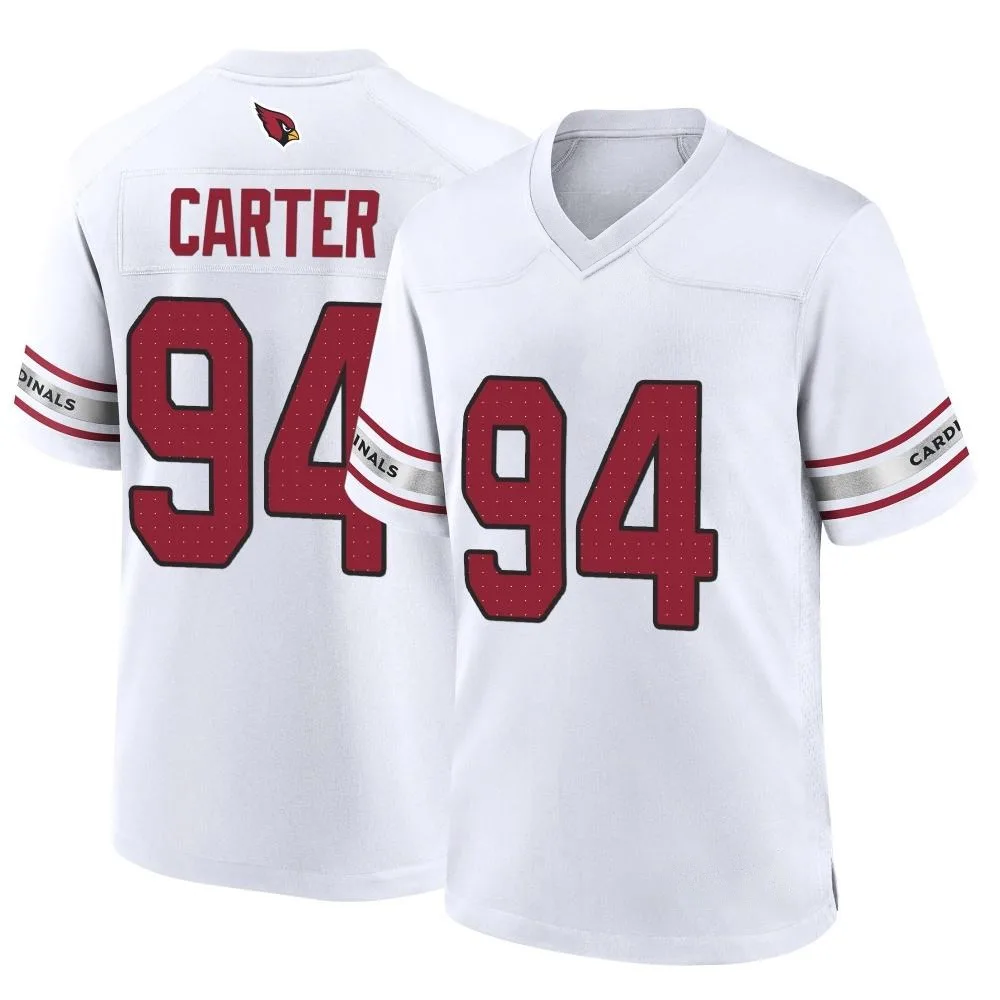 Youth Arizona Cardinals T.j. Carter Nike Game White Jersey Youth Arizona Cardinals T.j. Carter Nike Game White Jersey