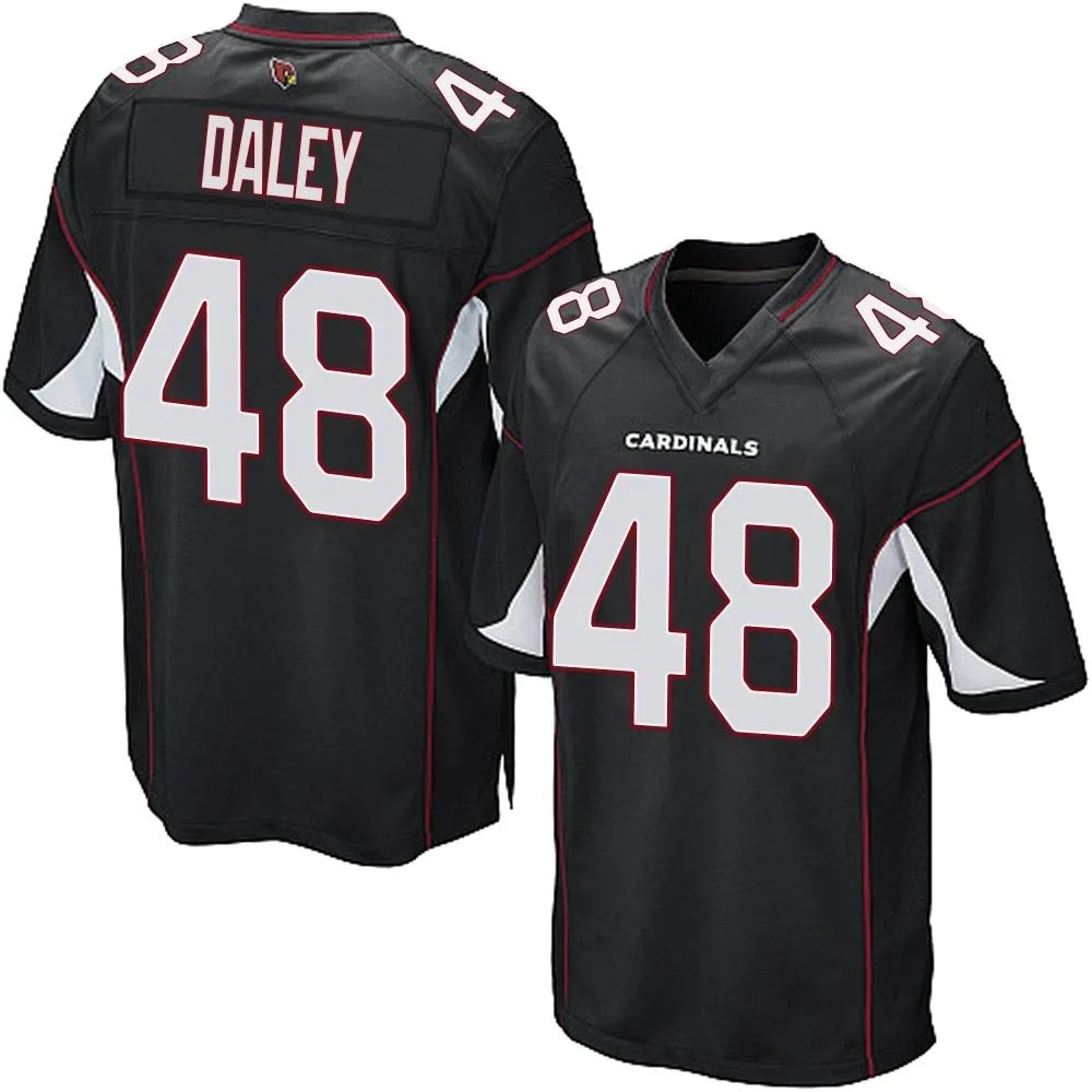 Men's Arizona Cardinals Tae Daley Nike Alternate Game Black Jersey Men's Arizona Cardinals Tae Daley Nike Alternate Game Black Jersey