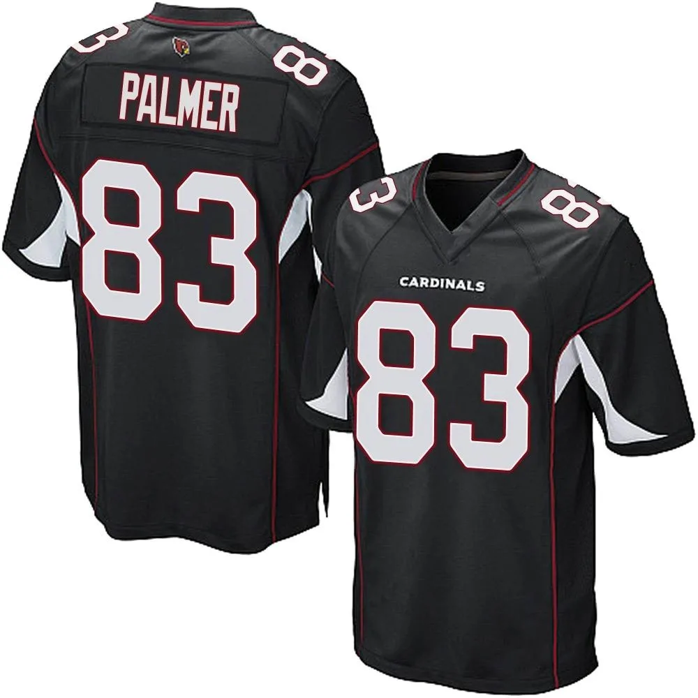 Men's Arizona Cardinals Tejhaun Palmer Nike Alternate Game Black Jersey Men's Arizona Cardinals Tejhaun Palmer Nike Alternate Game Black Jersey