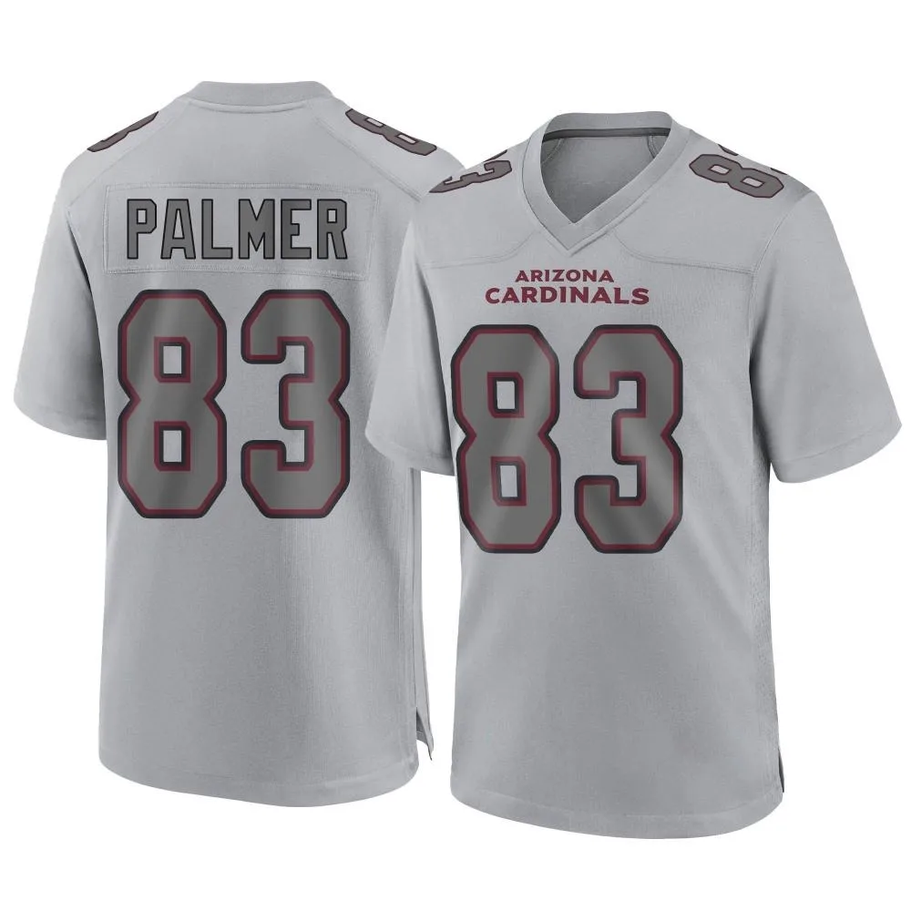 Men's Arizona Cardinals Tejhaun Palmer Nike Atmosphere Fashion Game Gray Jersey Men's Arizona Cardinals Tejhaun Palmer Nike Atmosphere Fashion Game Gray Jersey