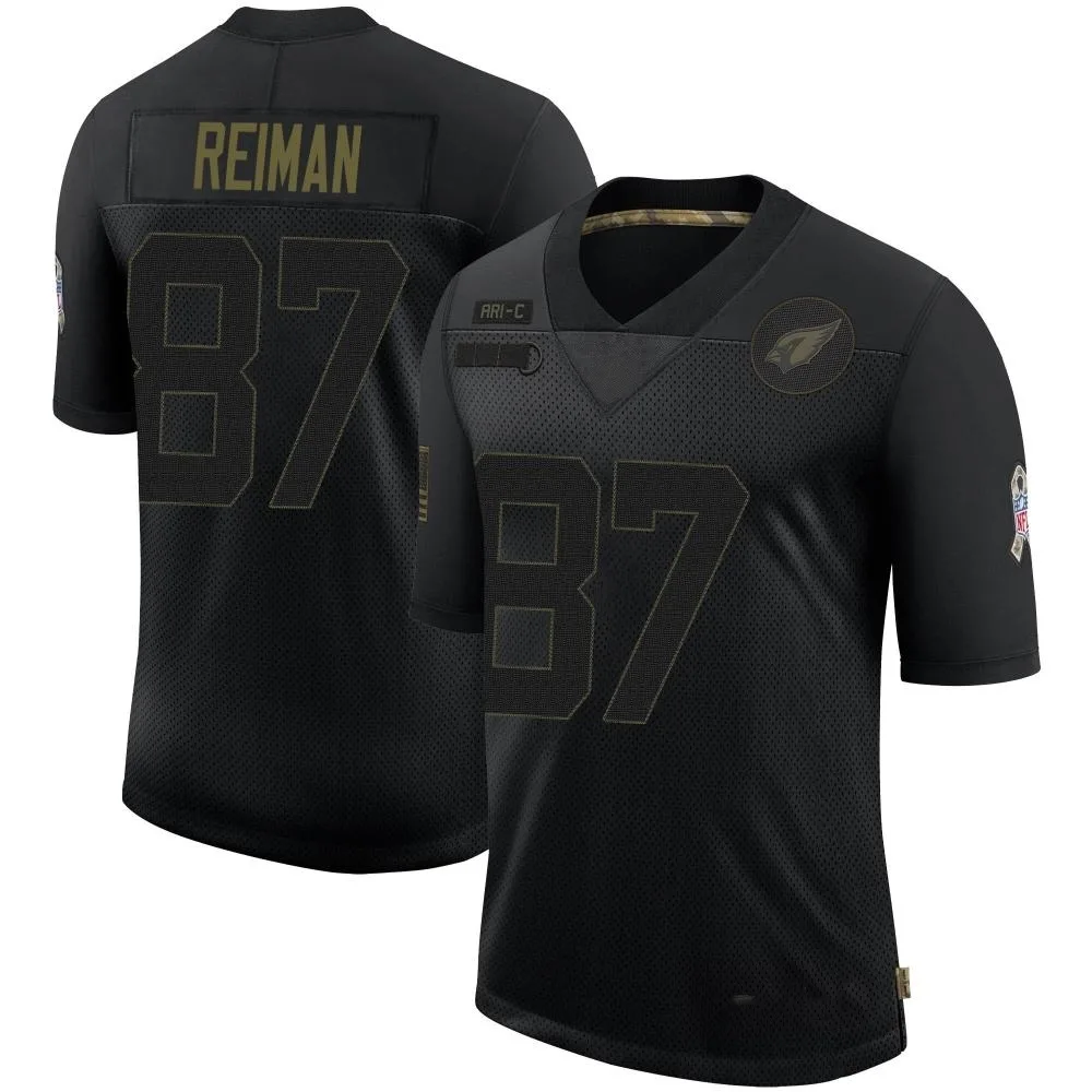 Men's Arizona Cardinals Tip Reiman Nike 2020 Salute To Service Limited Black Jersey Men's Arizona Cardinals Tip Reiman Nike 2020 Salute To Service Limited Black Jersey