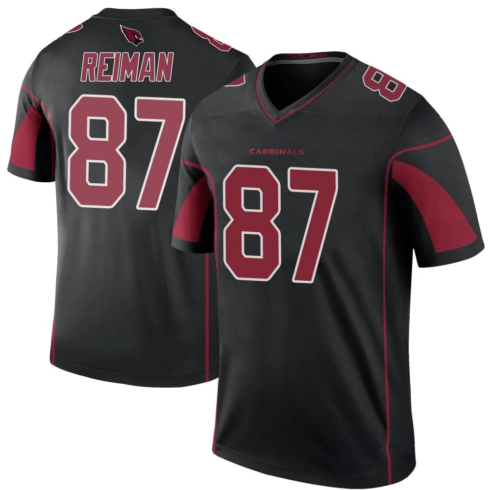 Men's Arizona Cardinals Tip Reiman Nike Color Rush Legend Black Jersey Men's Arizona Cardinals Tip Reiman Nike Color Rush Legend Black Jersey