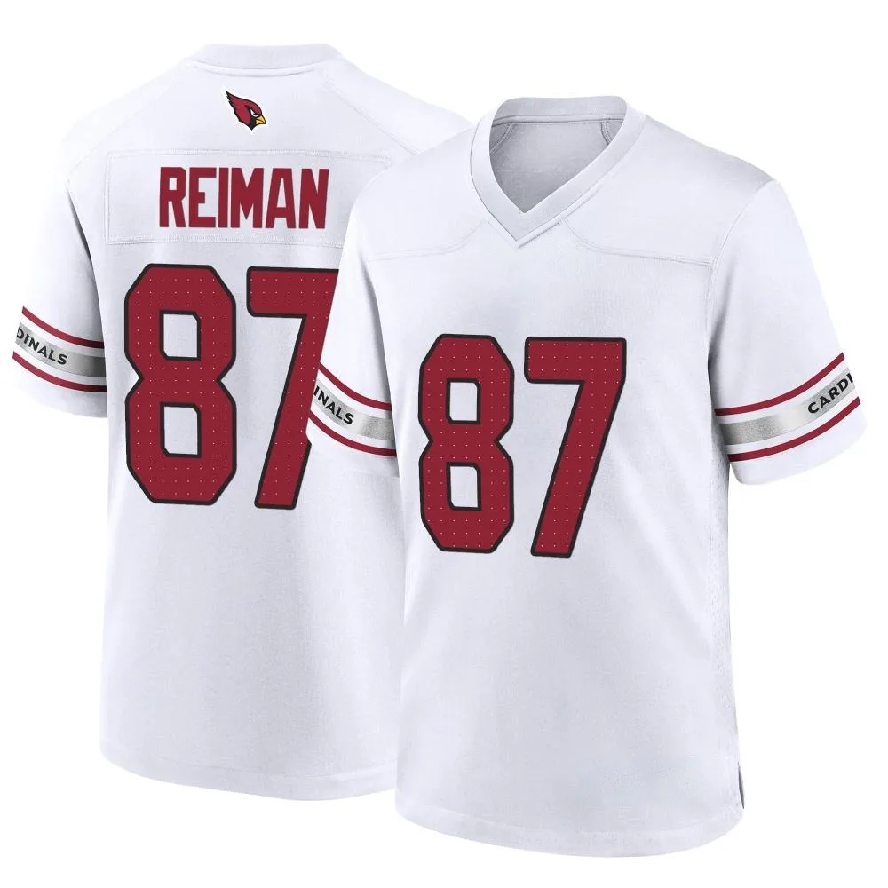 Men's Arizona Cardinals Tip Reiman Nike Game White Jersey Men's Arizona Cardinals Tip Reiman Nike Game White Jersey