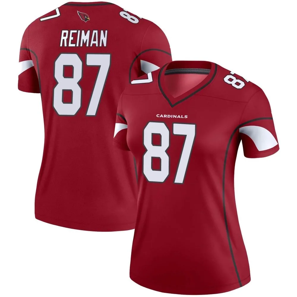 Women's Arizona Cardinals Tip Reiman Nike Cardinal Legend Jersey Women's Arizona Cardinals Tip Reiman Nike Cardinal Legend Jersey
