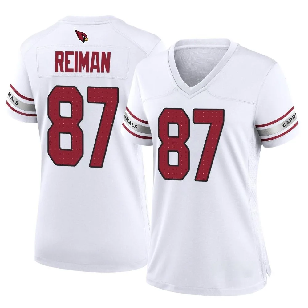 Women's Arizona Cardinals Tip Reiman Nike Game White Jersey Women's Arizona Cardinals Tip Reiman Nike Game White Jersey