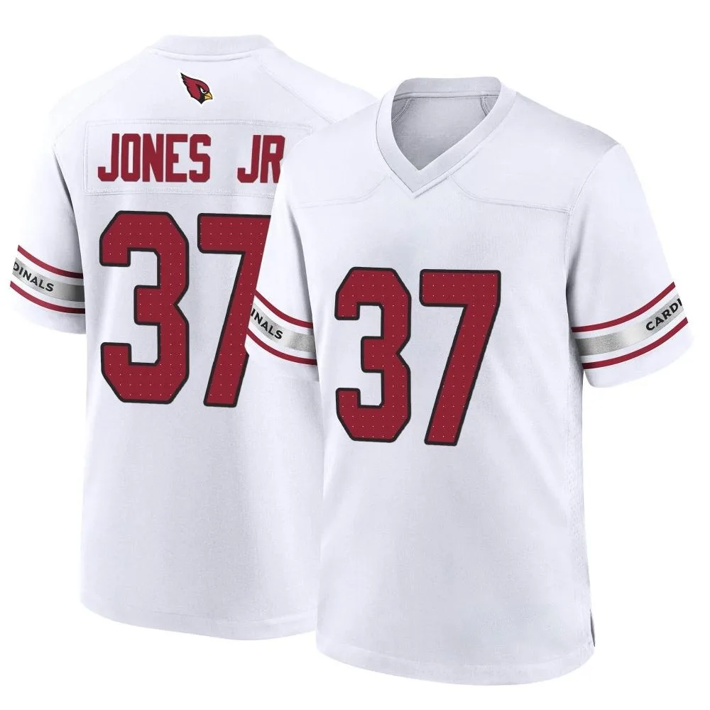 Men's Arizona Cardinals Tony Jones Jr. Nike Game White Jersey Men's Arizona Cardinals Tony Jones Jr. Nike Game White Jersey