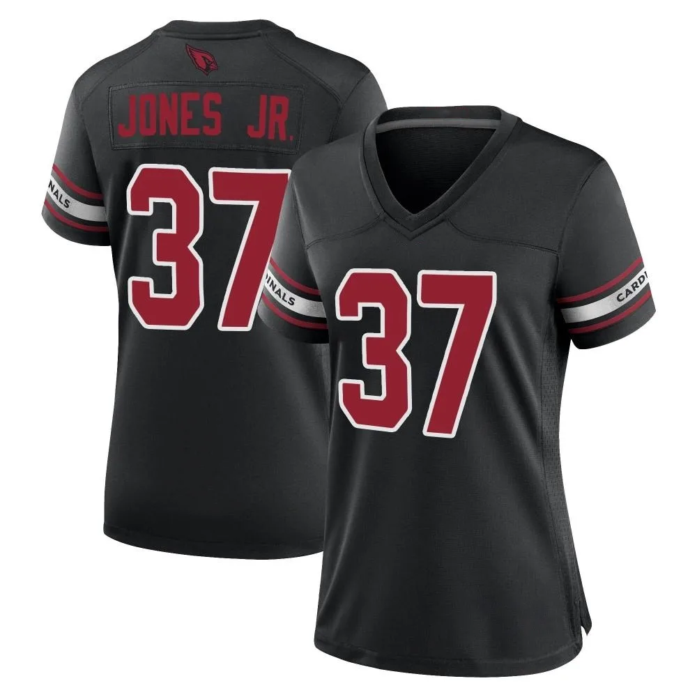 Women's Arizona Cardinals Tony Jones Jr. Nike 2nd Alternate Game Black Jersey Women's Arizona Cardinals Tony Jones Jr. Nike 2nd Alternate Game Black Jersey
