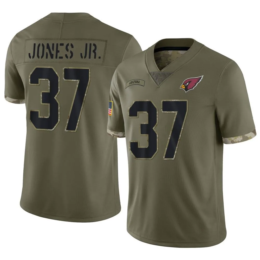 Youth Arizona Cardinals Tony Jones Jr. Nike 2022 Salute To Service Limited Olive Jersey Youth Arizona Cardinals Tony Jones Jr. Nike 2022 Salute To Service Limited Olive Jersey