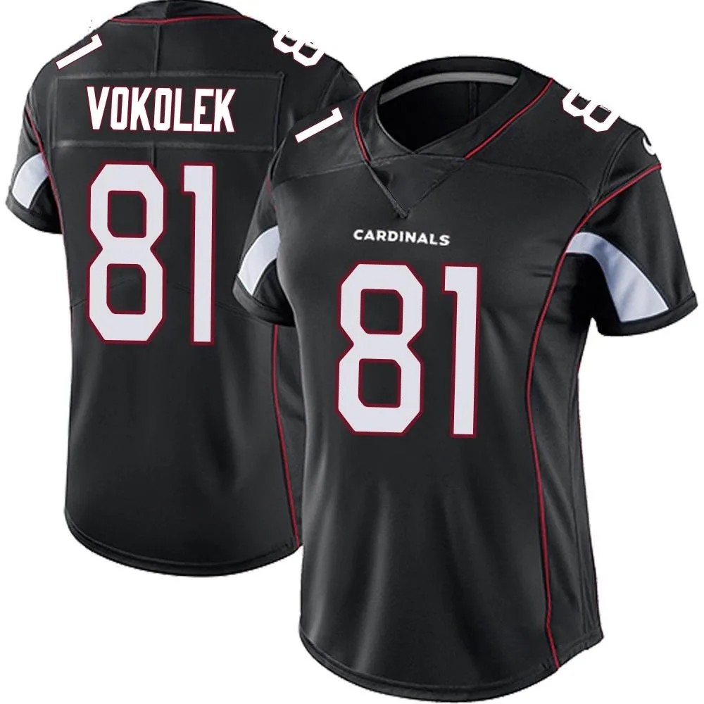 Women's Arizona Cardinals Travis Vokolek Nike Vapor Untouchable Limited Black Jersey Women's Arizona Cardinals Travis Vokolek Nike Vapor Untouchable Limited Black Jersey
