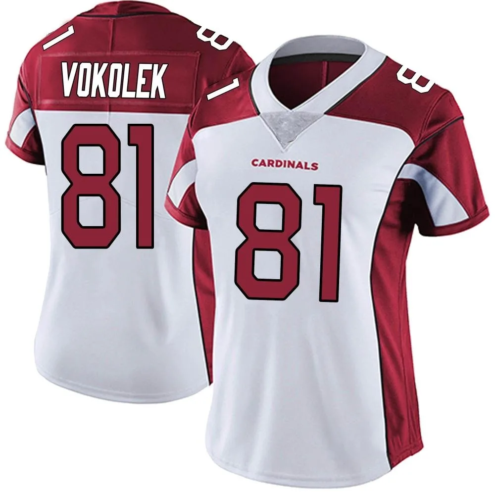 Women's Arizona Cardinals Travis Vokolek Nike Vapor Untouchable Limited White Jersey Women's Arizona Cardinals Travis Vokolek Nike Vapor Untouchable Limited White Jersey