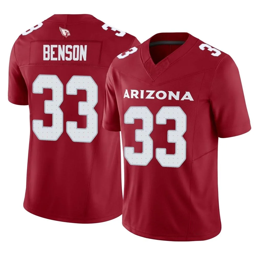Men's Arizona Cardinals Trey Benson Nike Cardinal Vapor F.U.S.E. Limited Jersey Men's Arizona Cardinals Trey Benson Nike Cardinal Vapor F.U.S.E. Limited Jersey