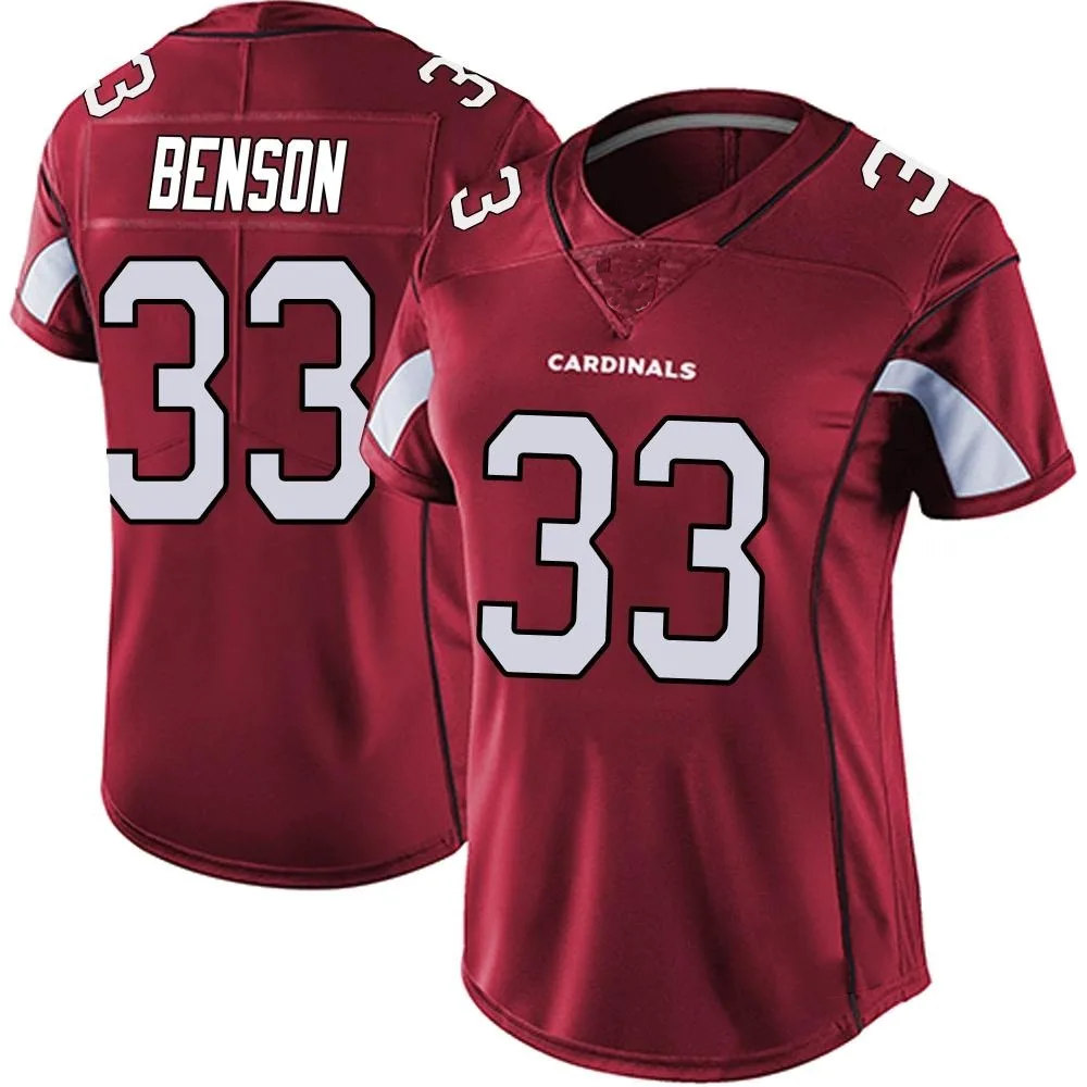 Women's Arizona Cardinals Trey Benson Nike Vapor Team Color Untouchable Limited Red Jersey Women's Arizona Cardinals Trey Benson Nike Vapor Team Color Untouchable Limited Red Jersey