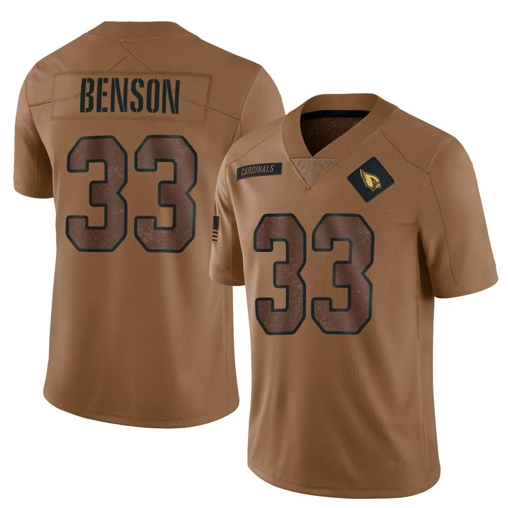 Youth Arizona Cardinals Trey Benson Nike 2023 Salute To Service Limited Brown Jersey Youth Arizona Cardinals Trey Benson Nike 2023 Salute To Service Limited Brown Jersey