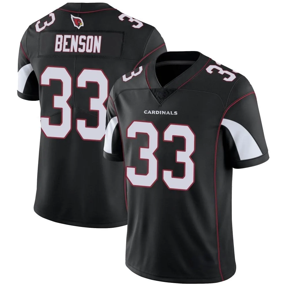 Youth Arizona Cardinals Trey Benson Nike Vapor Untouchable Limited Black Jersey Youth Arizona Cardinals Trey Benson Nike Vapor Untouchable Limited Black Jersey