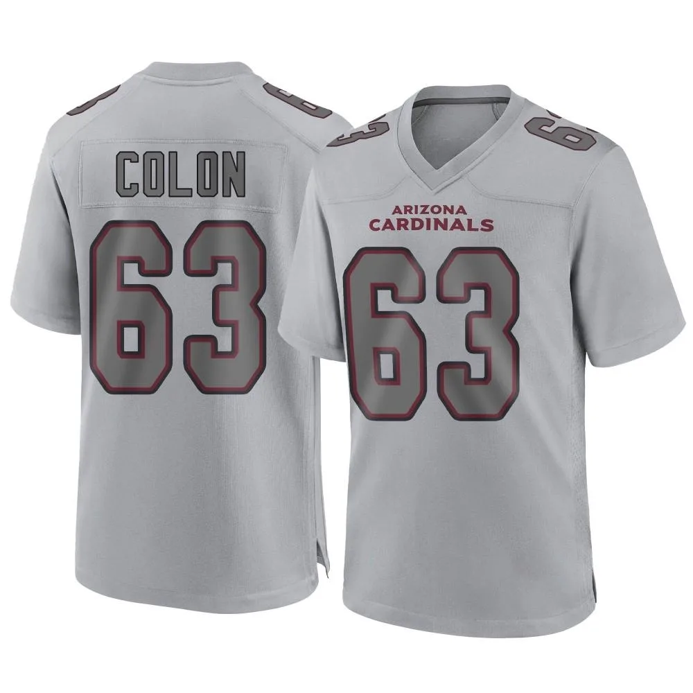Men's Arizona Cardinals Trystan Colon Nike Atmosphere Fashion Game Gray Jersey Men's Arizona Cardinals Trystan Colon Nike Atmosphere Fashion Game Gray Jersey
