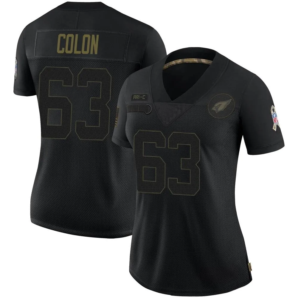 Women's Arizona Cardinals Trystan Colon Nike 2020 Salute To Service Limited Black Jersey Women's Arizona Cardinals Trystan Colon Nike 2020 Salute To Service Limited Black Jersey