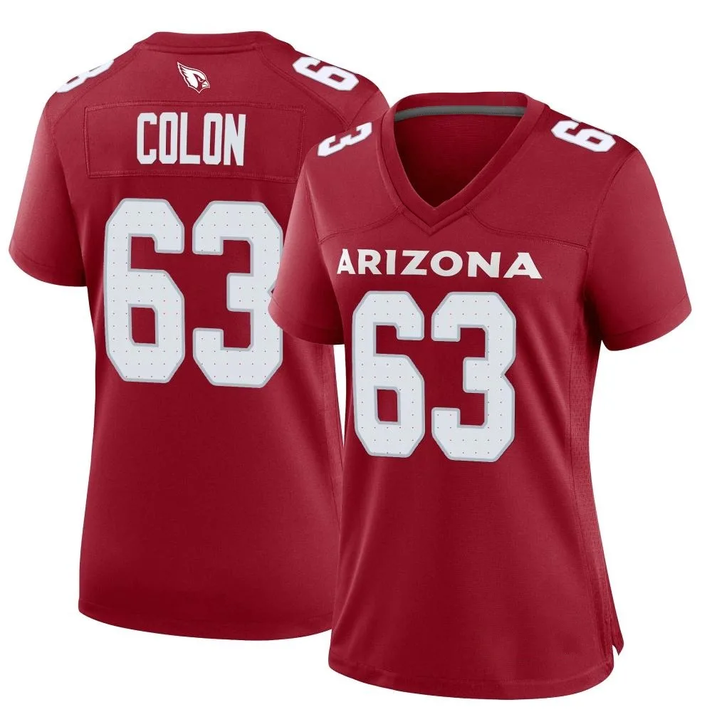 Women's Arizona Cardinals Trystan Colon Nike Cardinal Game Jersey Women's Arizona Cardinals Trystan Colon Nike Cardinal Game Jersey