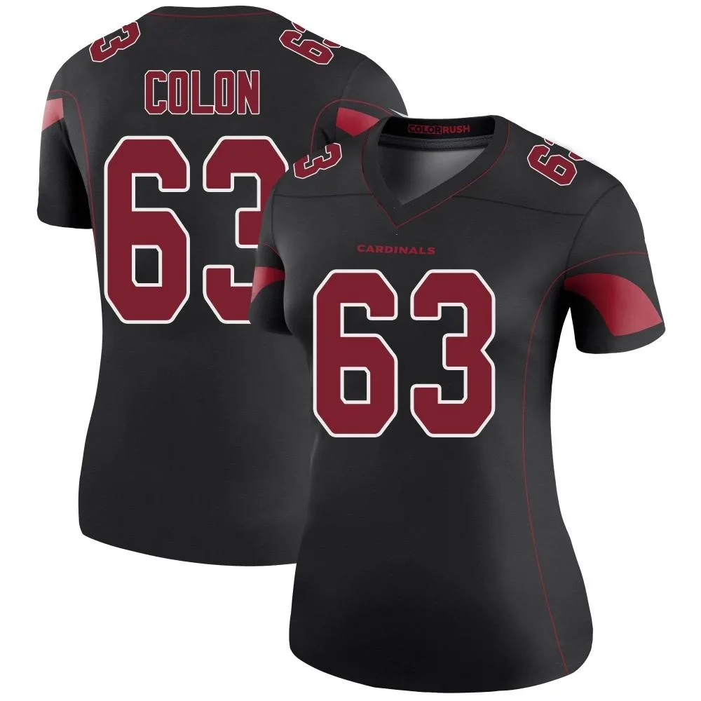 Women's Arizona Cardinals Trystan Colon Nike Color Rush Legend Black Jersey Women's Arizona Cardinals Trystan Colon Nike Color Rush Legend Black Jersey