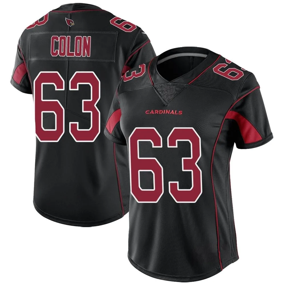 Women's Arizona Cardinals Trystan Colon Nike Color Rush Limited Black Jersey Women's Arizona Cardinals Trystan Colon Nike Color Rush Limited Black Jersey
