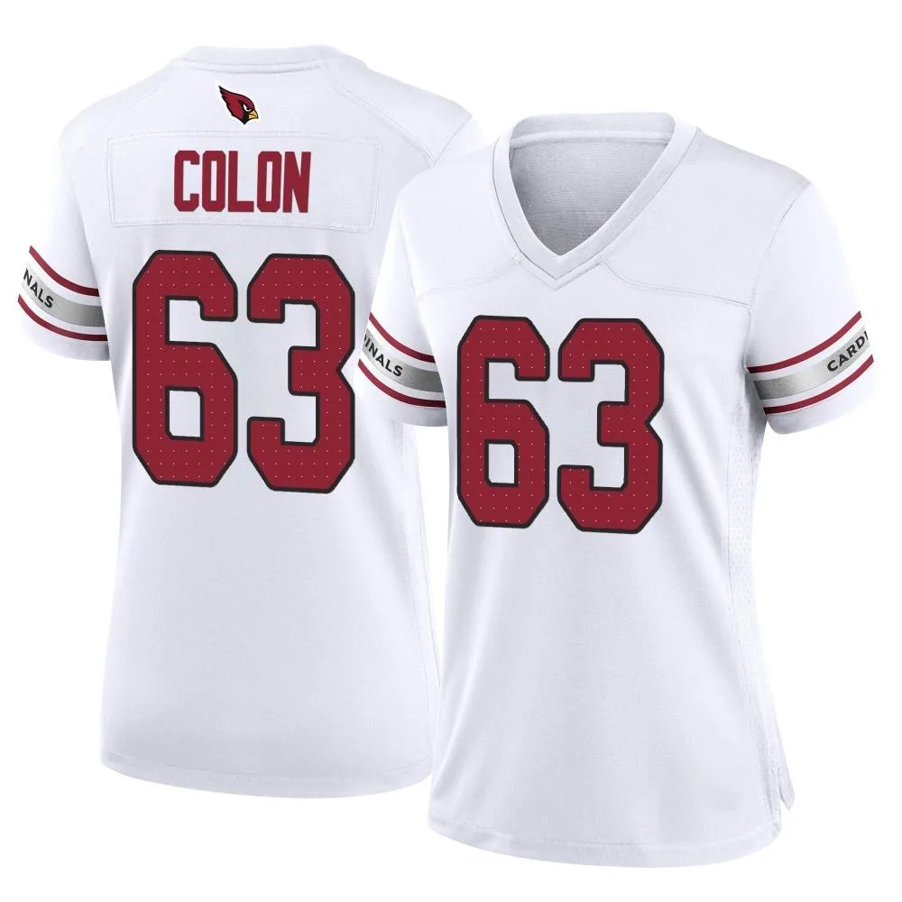 Women's Arizona Cardinals Trystan Colon Nike Game White Jersey Women's Arizona Cardinals Trystan Colon Nike Game White Jersey