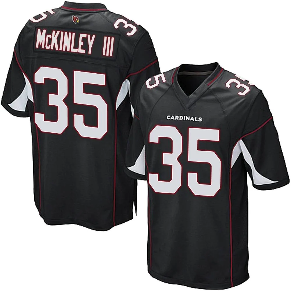 Men's Arizona Cardinals Verone Mckinley Iii Nike Alternate Game Black Jersey Men's Arizona Cardinals Verone Mckinley Iii Nike Alternate Game Black Jersey