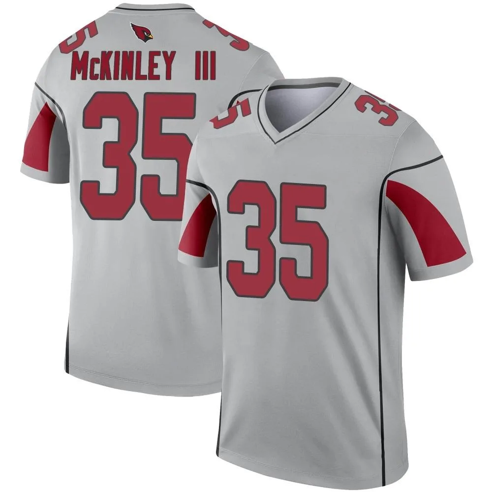 Men's Arizona Cardinals Verone Mckinley Iii Nike Inverted Silver Legend Jersey Men's Arizona Cardinals Verone Mckinley Iii Nike Inverted Silver Legend Jersey