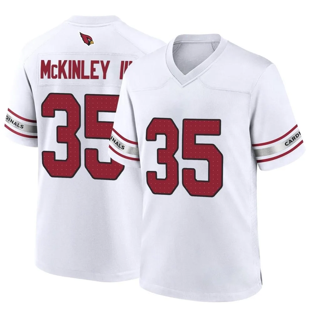Men's Arizona Cardinals Verone Mckinley Iii Nike Game White Jersey Men's Arizona Cardinals Verone Mckinley Iii Nike Game White Jersey