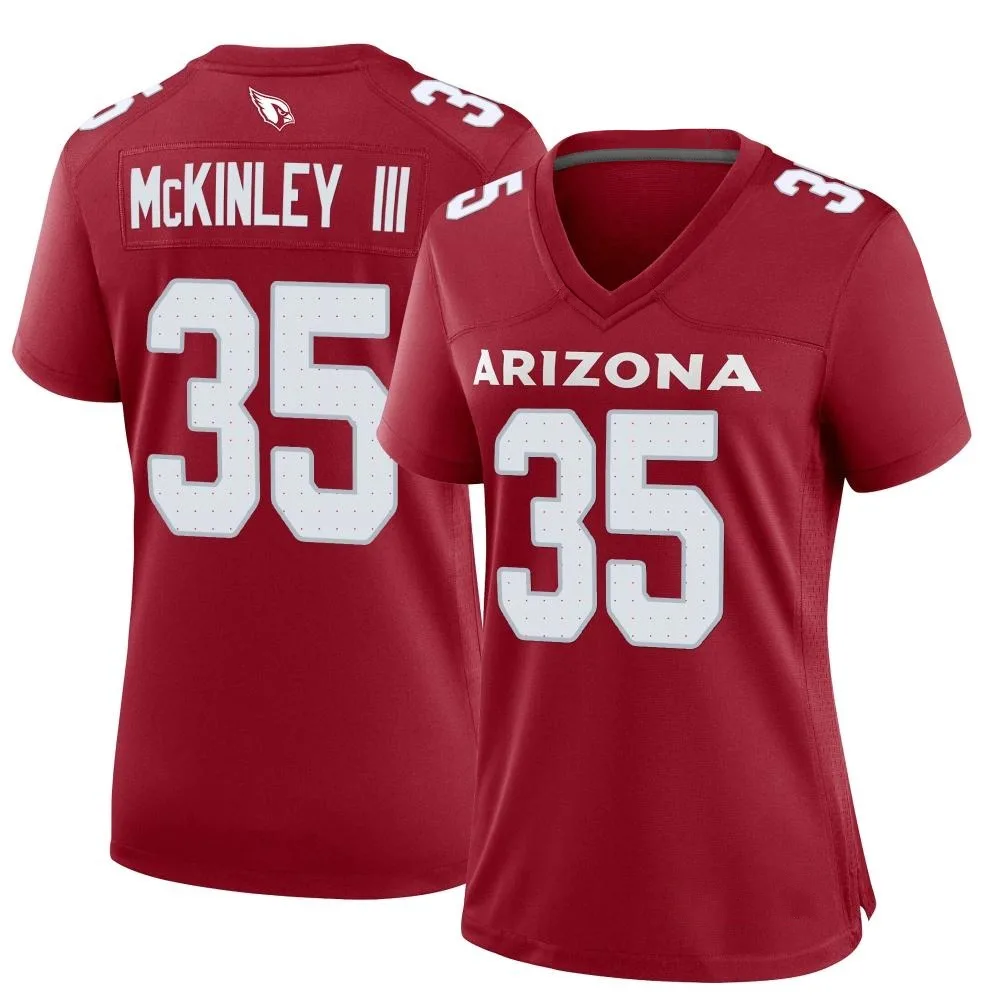 Women's Arizona Cardinals Verone Mckinley Iii Nike Cardinal Game Jersey Women's Arizona Cardinals Verone Mckinley Iii Nike Cardinal Game Jersey