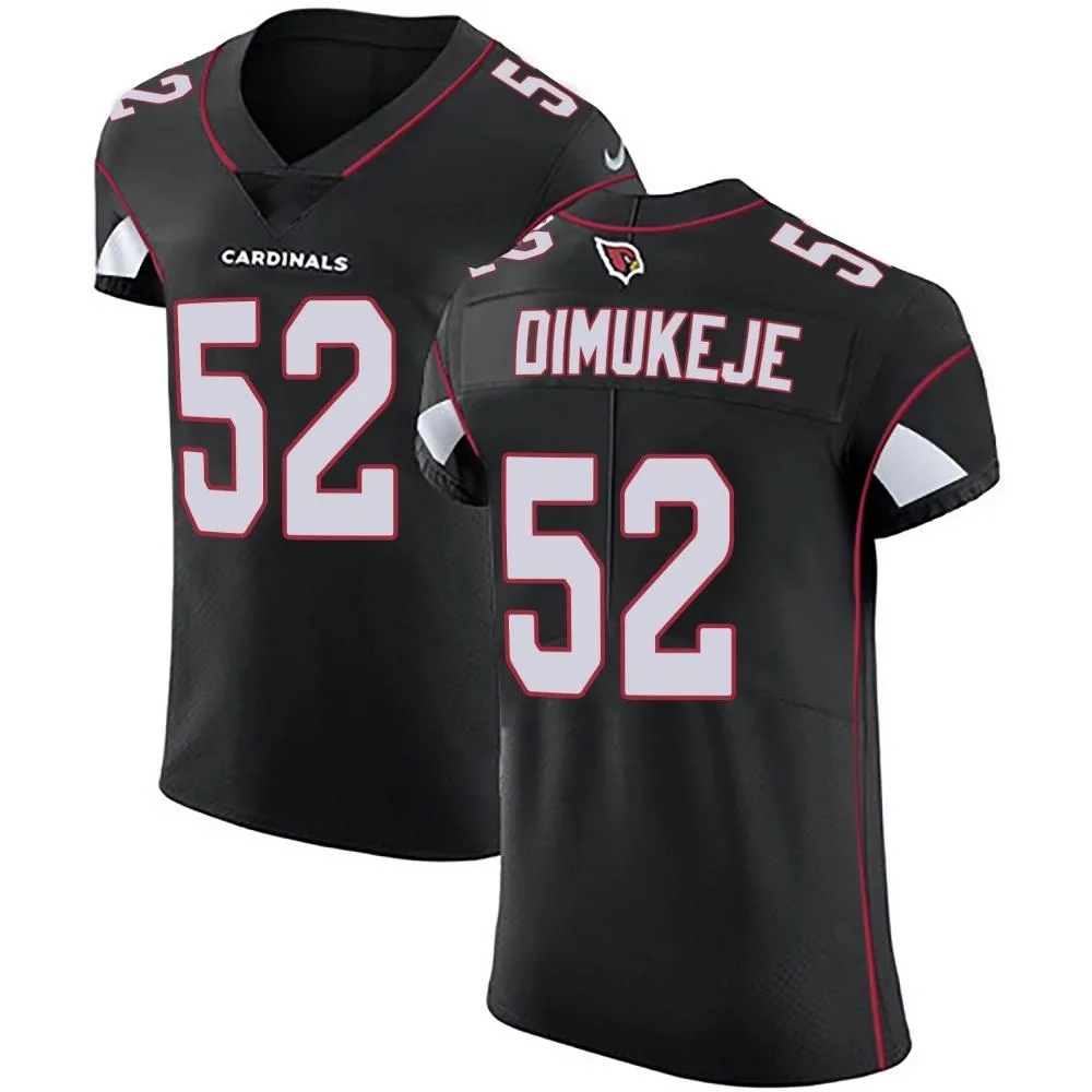 Men's Arizona Cardinals Victor Dimukeje Nike Alternate Vapor Untouchable Elite Black Jersey Men's Arizona Cardinals Victor Dimukeje Nike Alternate Vapor Untouchable Elite Black Jersey