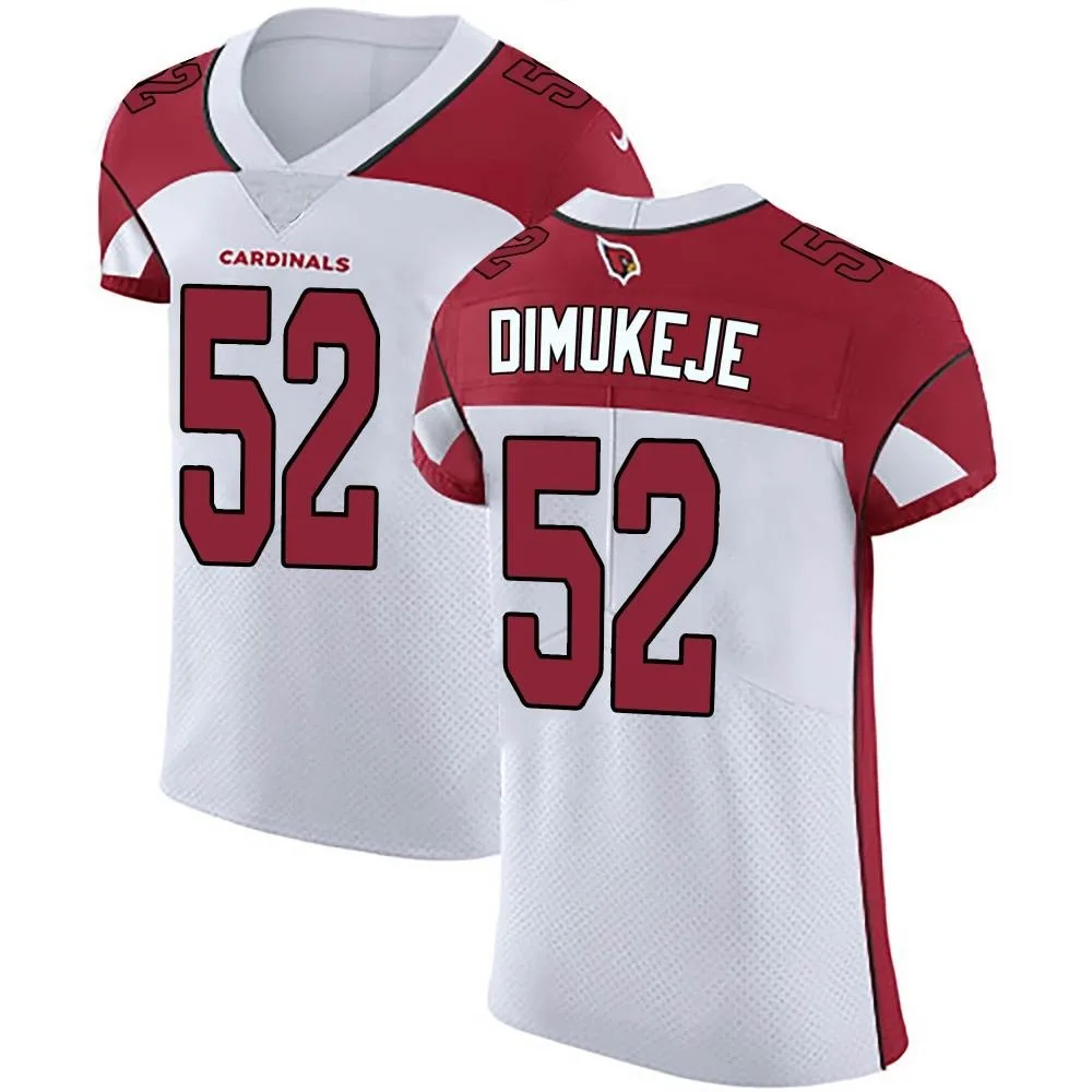 Men's Arizona Cardinals Victor Dimukeje Nike Vapor Untouchable Elite White Jersey Men's Arizona Cardinals Victor Dimukeje Nike Vapor Untouchable Elite White Jersey