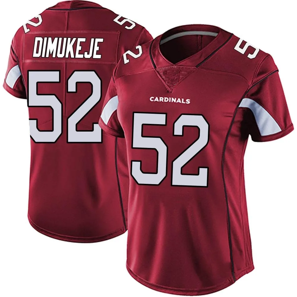 Women's Arizona Cardinals Victor Dimukeje Nike Vapor Team Color Untouchable Limited Red Jersey Women's Arizona Cardinals Victor Dimukeje Nike Vapor Team Color Untouchable Limited Red Jersey