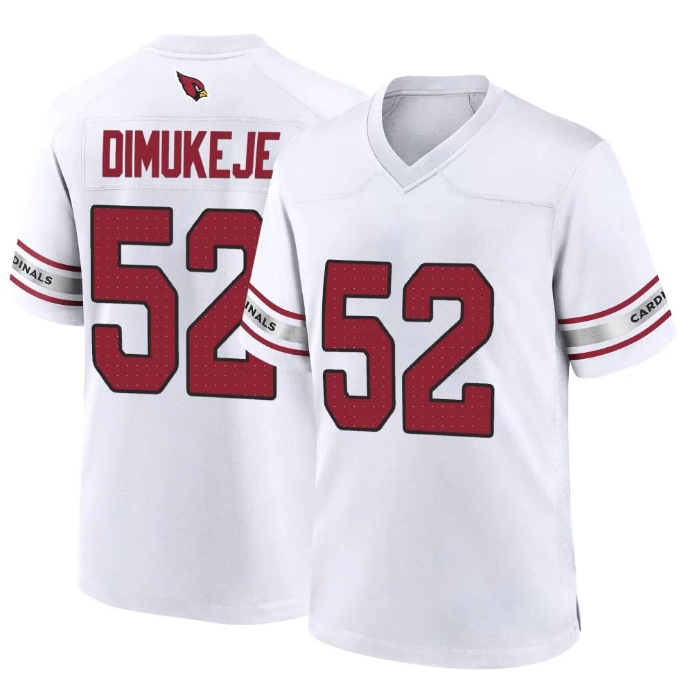 Youth Arizona Cardinals Victor Dimukeje Nike Game White Jersey Youth Arizona Cardinals Victor Dimukeje Nike Game White Jersey