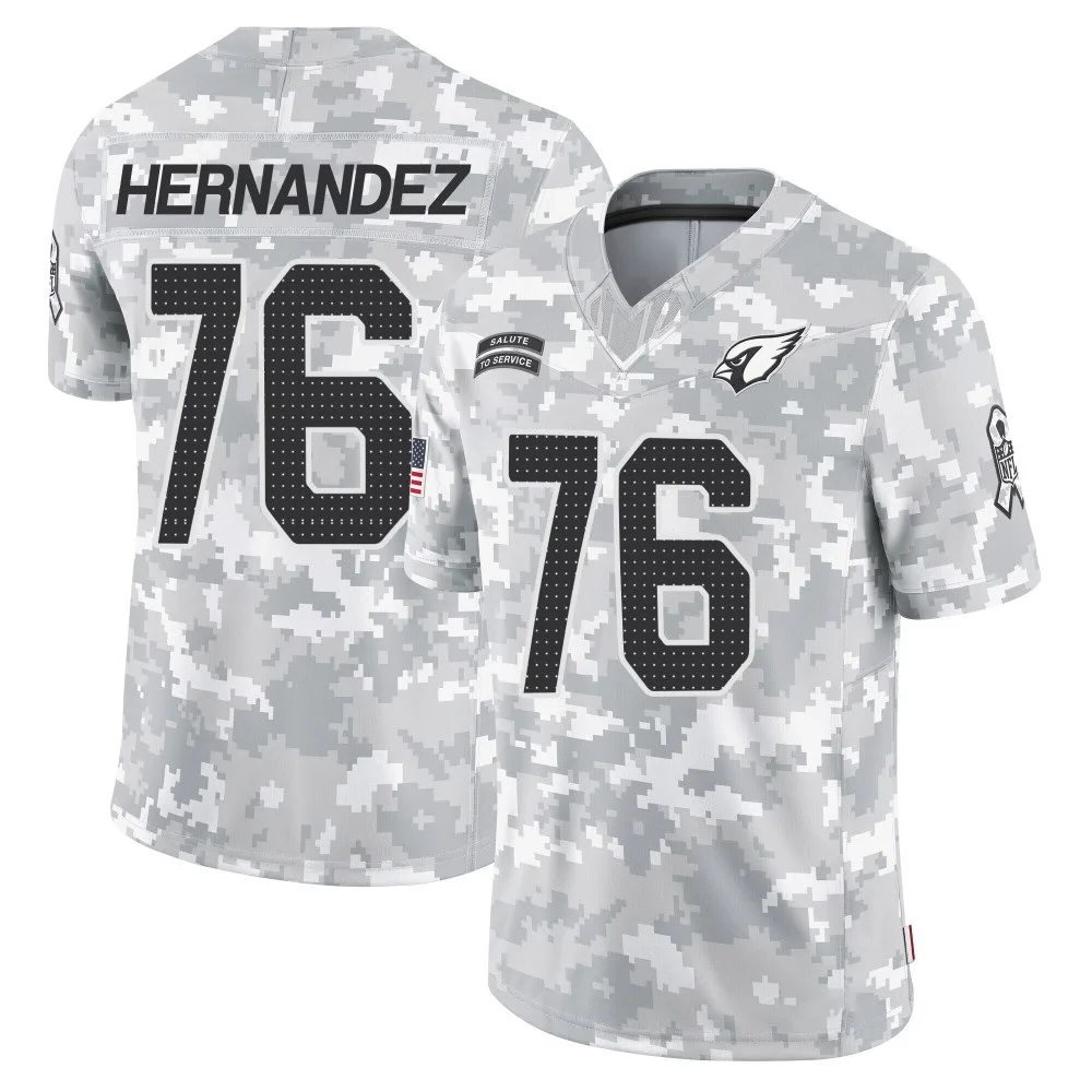 Youth Arizona Cardinals Will Hernandez Nike 2024 Salute To Service Limited Arctic Camo Jersey Youth Arizona Cardinals Will Hernandez Nike 2024 Salute To Service Limited Arctic Camo Jersey