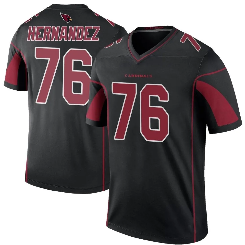 Youth Arizona Cardinals Will Hernandez Nike Color Rush Legend Black Jersey Youth Arizona Cardinals Will Hernandez Nike Color Rush Legend Black Jersey