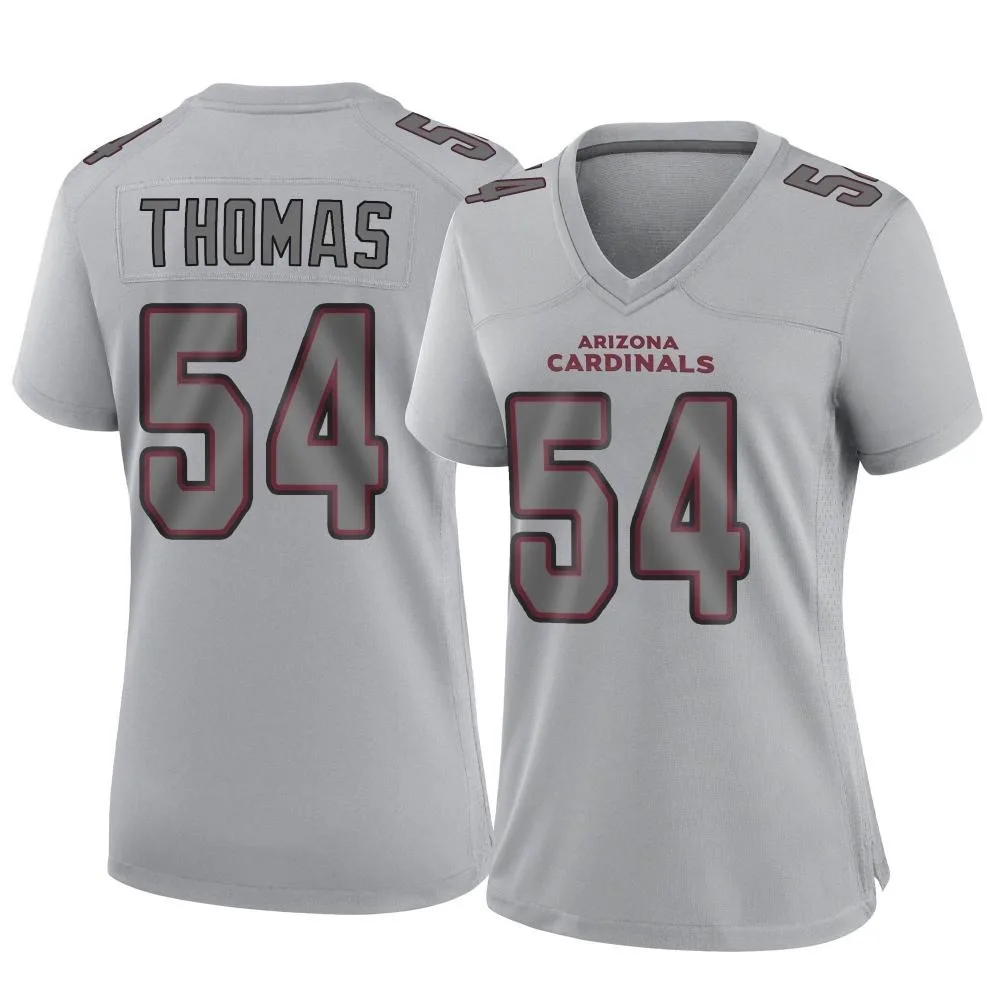 Women's Arizona Cardinals Xavier Thomas Nike Atmosphere Fashion Game Gray Jersey Women's Arizona Cardinals Xavier Thomas Nike Atmosphere Fashion Game Gray Jersey
