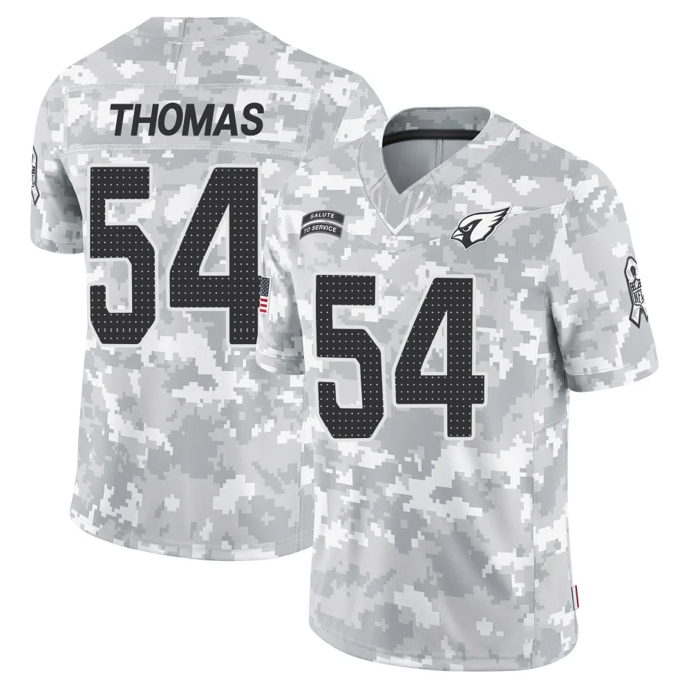 Youth Arizona Cardinals Xavier Thomas Nike 2024 Salute To Service Limited Arctic Camo Jersey Youth Arizona Cardinals Xavier Thomas Nike 2024 Salute To Service Limited Arctic Camo Jersey
