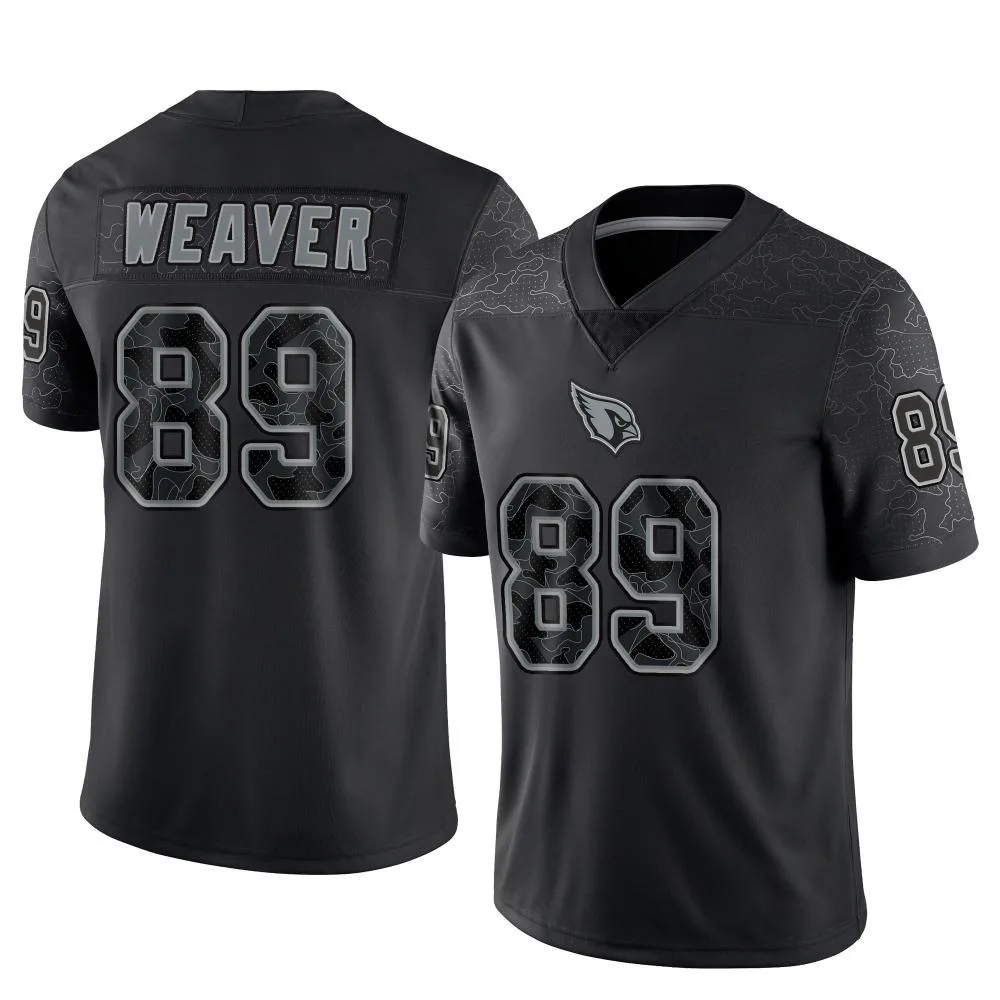 Men's Arizona Cardinals Xavier Weaver Nike Reflective Limited Black Jersey Men's Arizona Cardinals Xavier Weaver Nike Reflective Limited Black Jersey