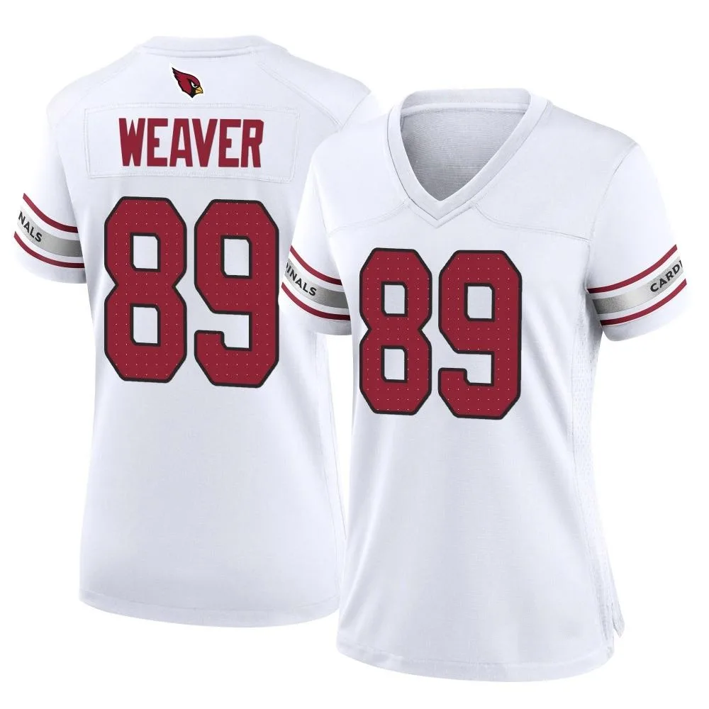Women's Arizona Cardinals Xavier Weaver Nike Game White Jersey Women's Arizona Cardinals Xavier Weaver Nike Game White Jersey