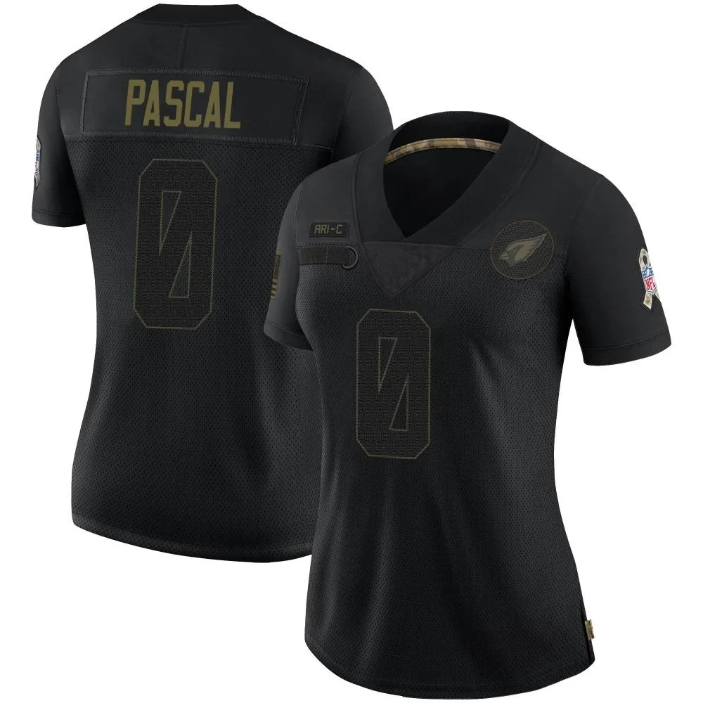Women's Arizona Cardinals Zach Pascal Nike 2020 Salute To Service Limited Black Jersey Women's Arizona Cardinals Zach Pascal Nike 2020 Salute To Service Limited Black Jersey
