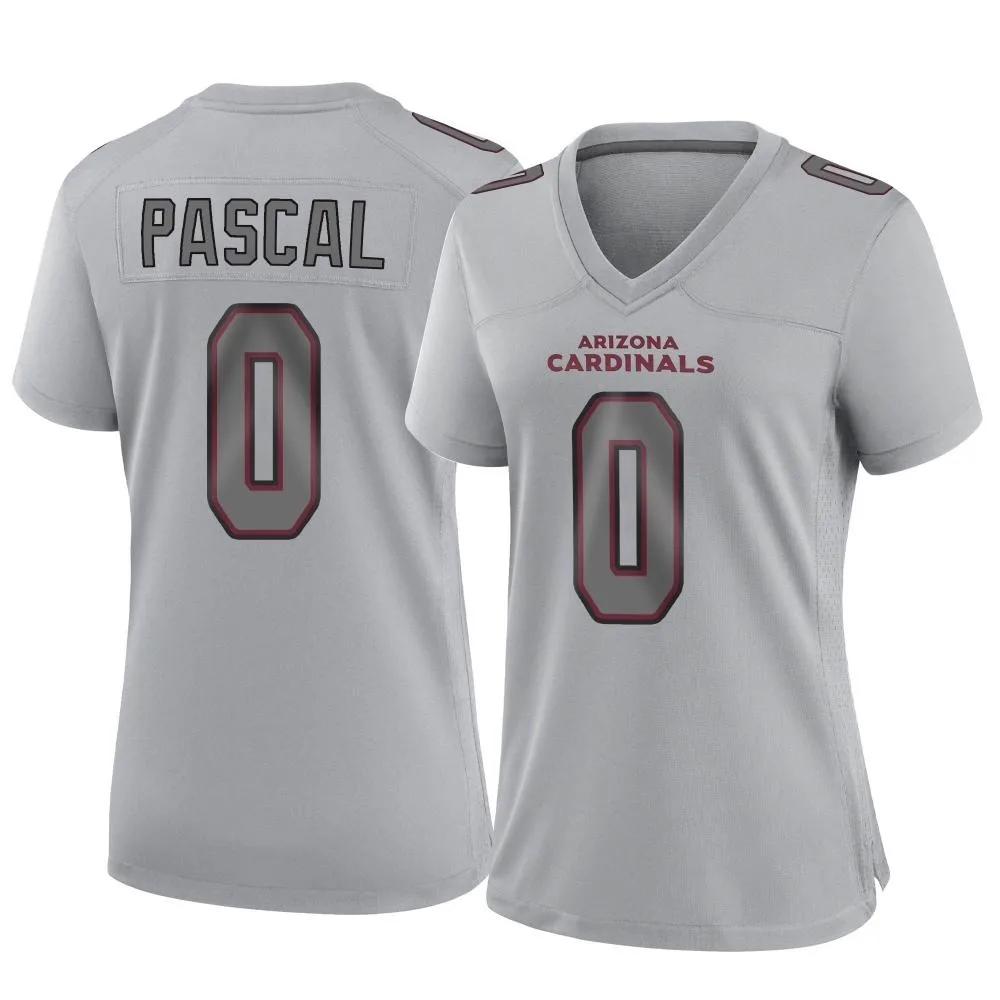 Women's Arizona Cardinals Zach Pascal Nike Atmosphere Fashion Game Gray Jersey Women's Arizona Cardinals Zach Pascal Nike Atmosphere Fashion Game Gray Jersey