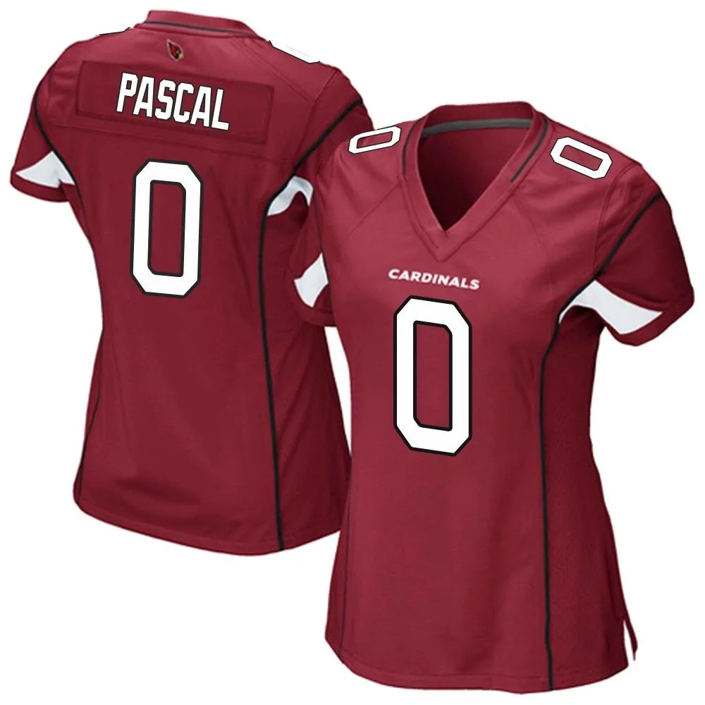 Women's Arizona Cardinals Zach Pascal Nike Cardinal Team Color Game Jersey Women's Arizona Cardinals Zach Pascal Nike Cardinal Team Color Game Jersey